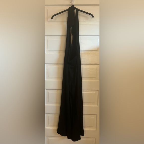 ME+EM Elegant Black Halter Dress - Picture 4 of 7